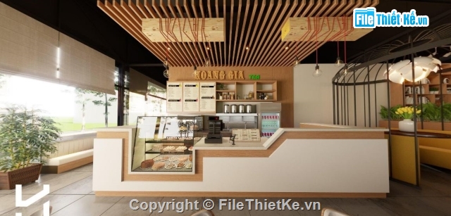 Quán cà phê,quán cà fe,Model quán cafe,Mẫu quán cà phê,SU cà phê