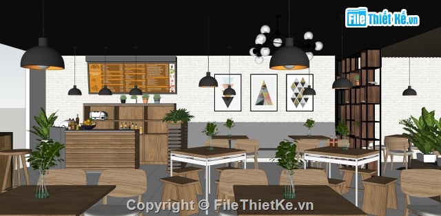 quá trà sữa 3d,Quán trà sữa,Model quán cafe,3dmax quán trà sữa cafe,nội thất quán trà sữa