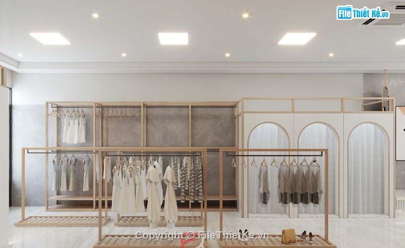 shop thời trang sketchup,file sketchup shop thời trang,shop thời trang,Model su shop thời trang