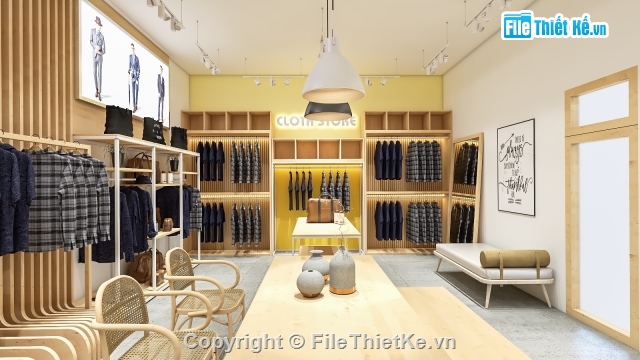 Cửa hàng thời trang,shop thời trang,showroom bán hàng,Nội thất cửa hàng thời trang