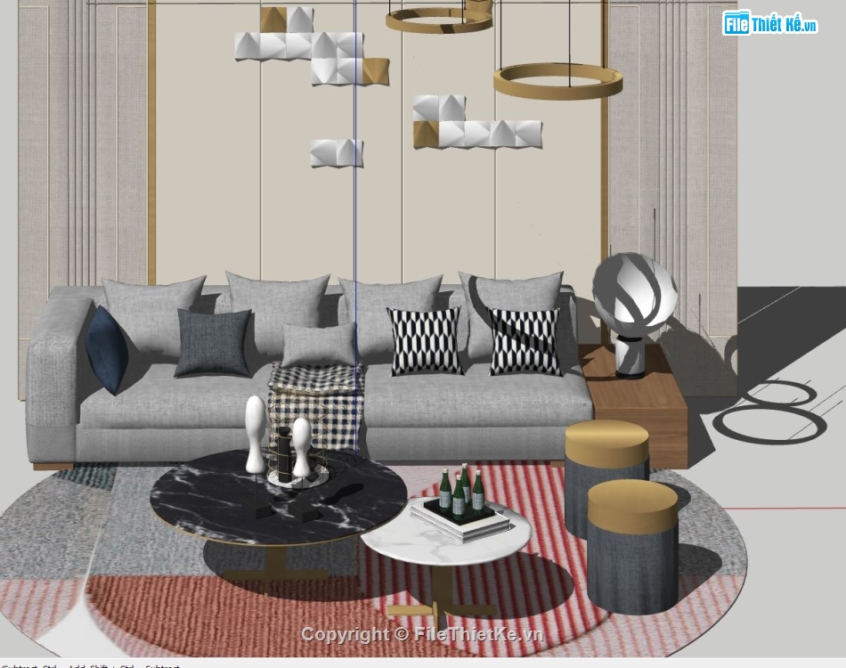 sketchup sofa,ghế sofa phòng khách,sofa su,mẫu ghế sofa đẹp