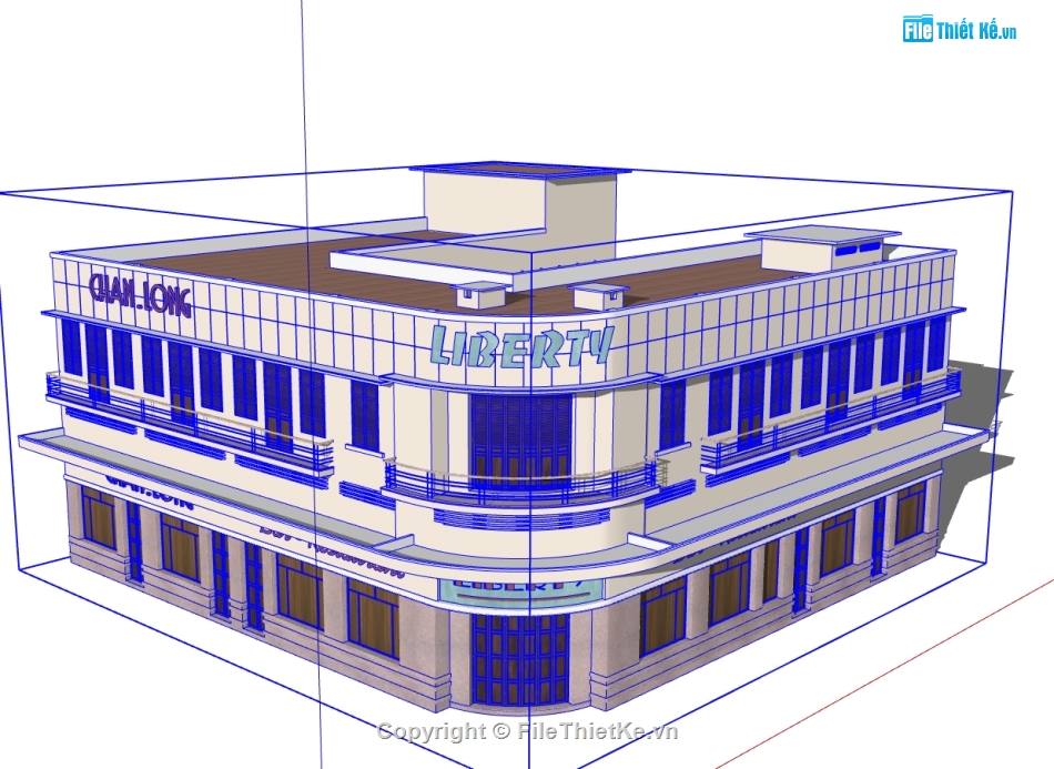 tòa nhà sketchup,chung cư sketchup,file sketchup chung cư,model su tòa nhà