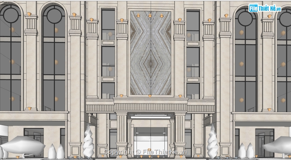 bản vẽ nhà làm việc,model su nhà làm việc,sketchup nhà làm việc,file sketchup nhà làm việc