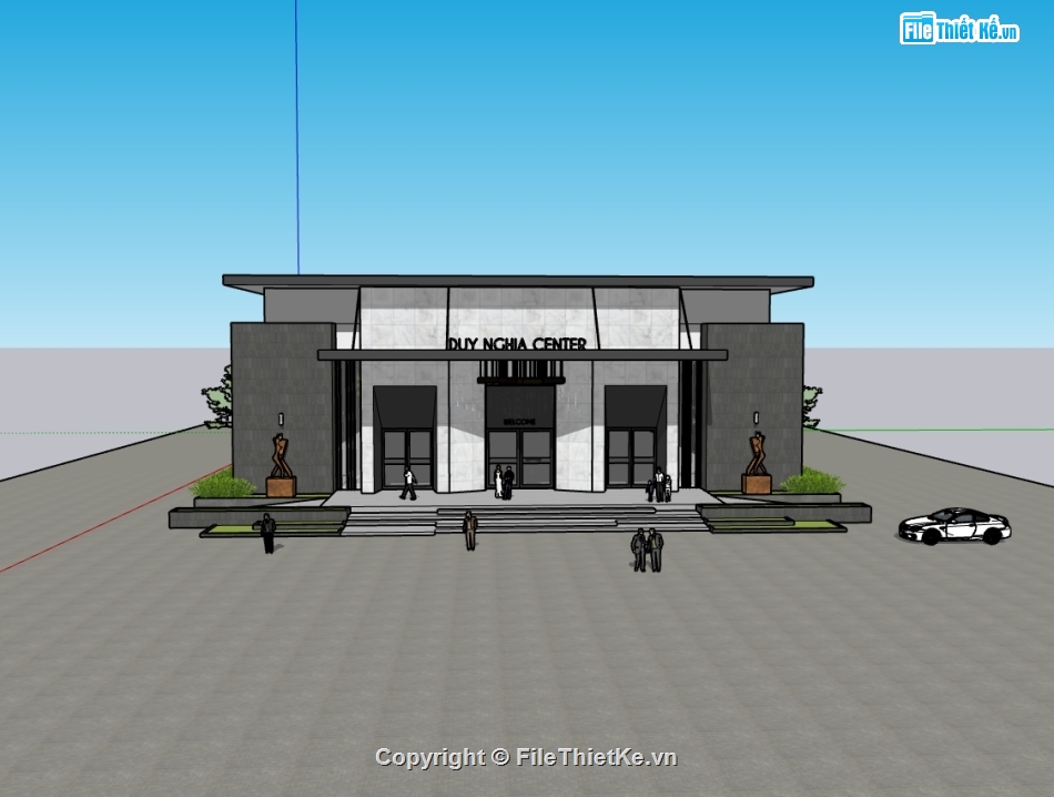 trung tâm hội nghị,file su trung tâm hội nghị,model su trung tâm hội nghị,sketchup trung tâm hội nghị