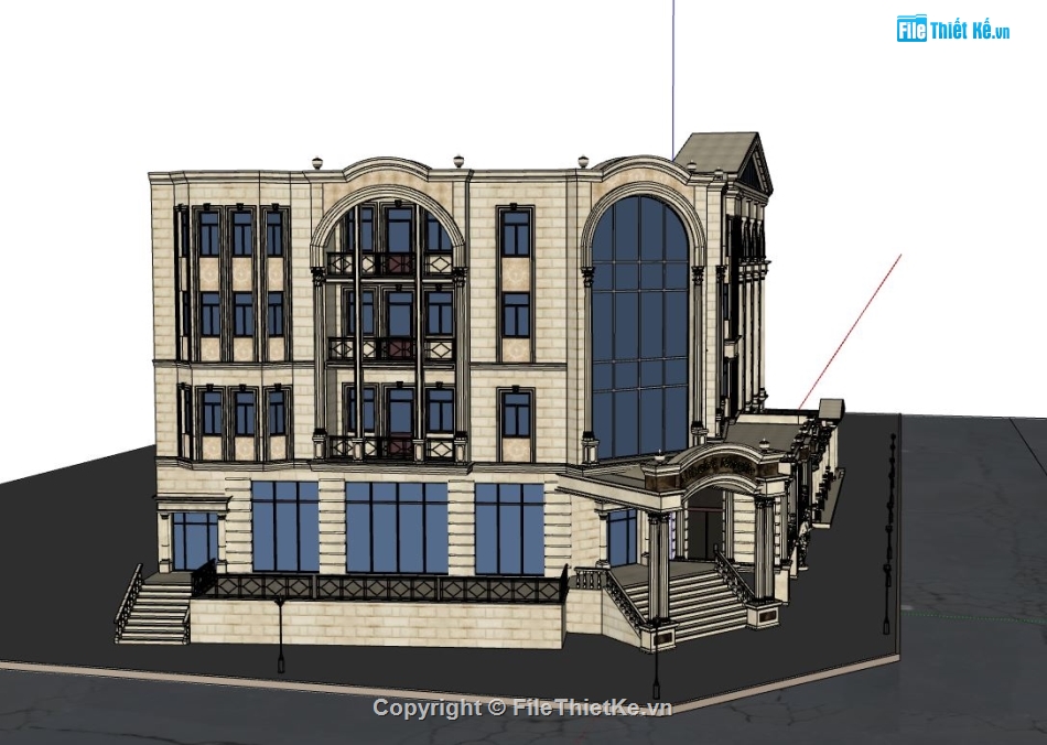 trung tâm thương mại,sketchup trung tâm thương mại,trung tâm