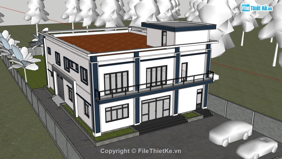 văn phòng sketchup,văn phòng,Model sketchup văn phòng