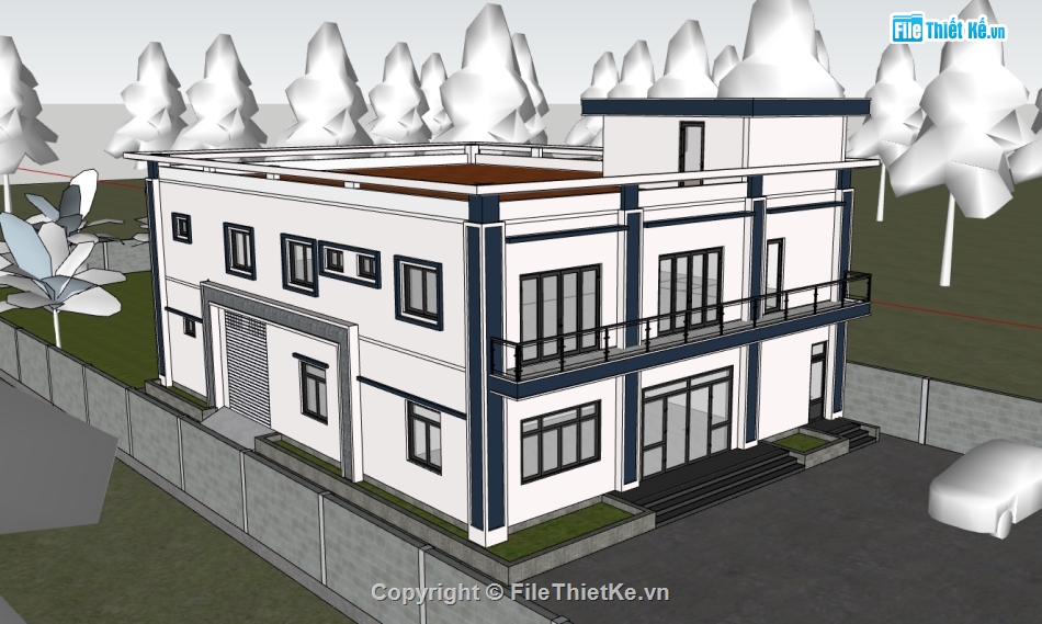 văn phòng sketchup,văn phòng,Model sketchup văn phòng