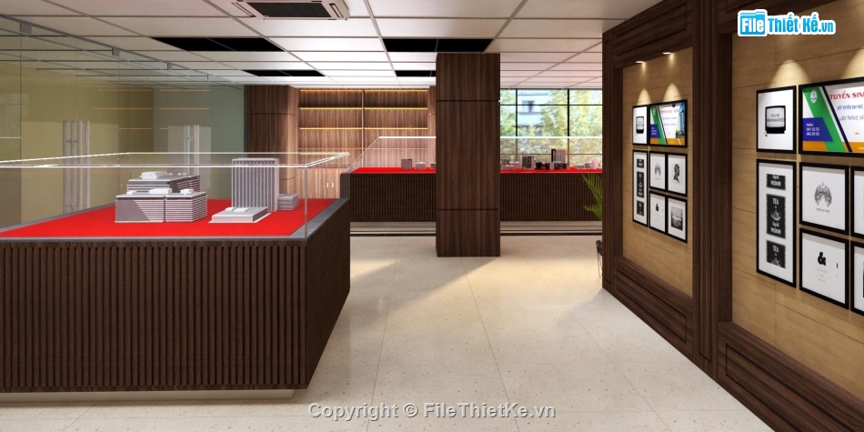 SU phòng truyền thống,Sketchup phòng truyền thống,Mẫu phòng truyền thống su,file su bảo tàng
