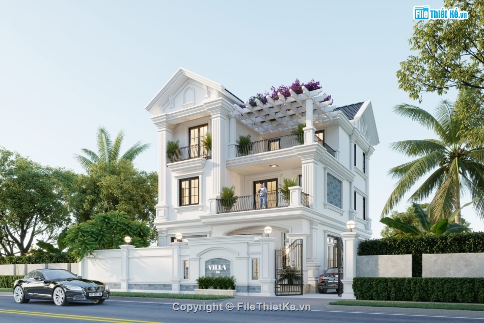 biệt thự 2 tầng,su biệt thự,sketchup biệt thự,su biệt thự 2 tầng,sketchup biệt thự 2 tầng