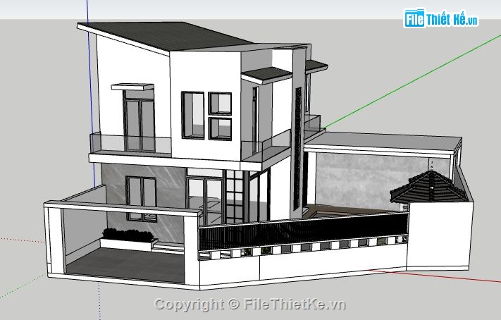 su nhà 2 tầng,nhà 2 tầng,model su nhà 2 tầng