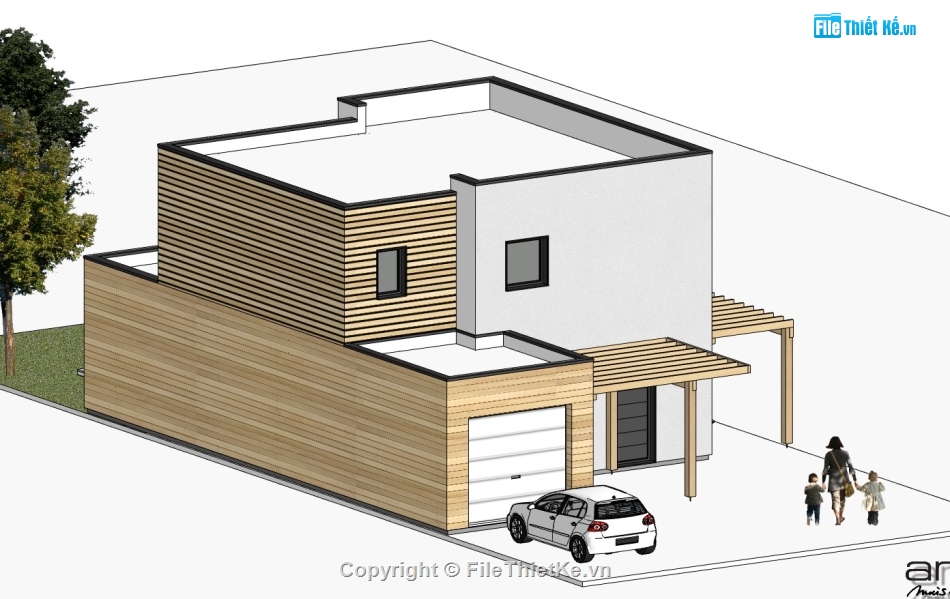 su nhà phố,sketchup nhà phố,sketchup nhà phố 2 tầng,su nhà phố 2 tầng,nhà phố 2 tầng