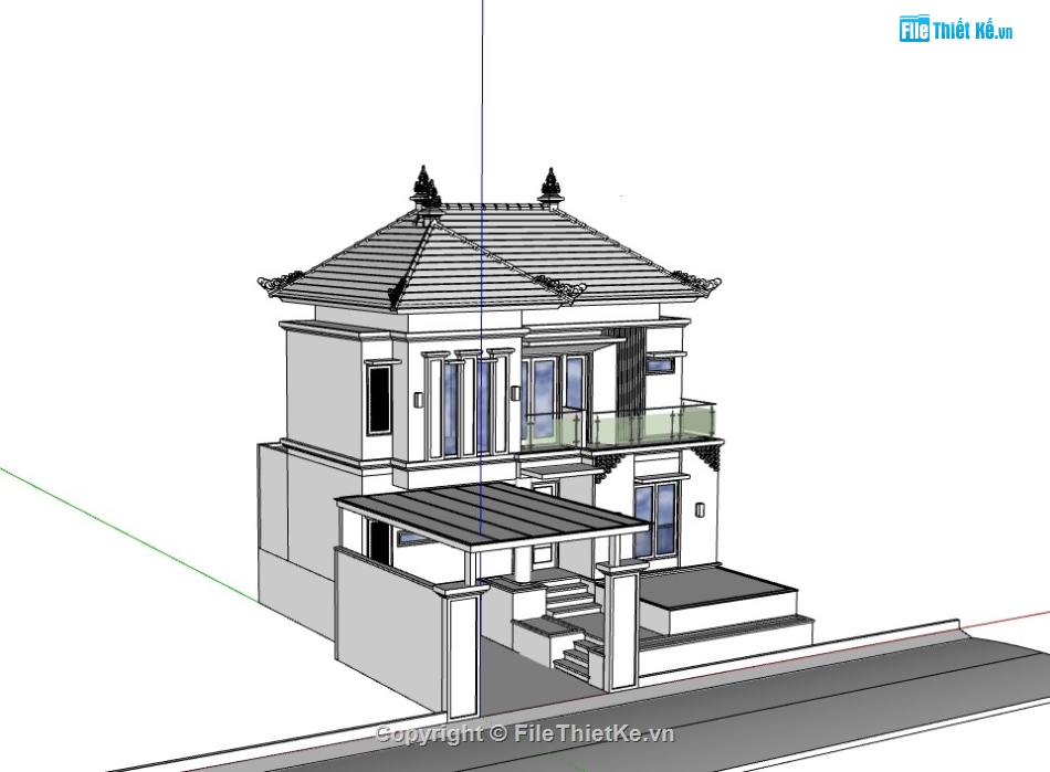 su nhà phố,sketchup nhà phố,sketchup nhà phố 2 tầng,su nhà phố 2 tầng,nhà phố 2 tầng