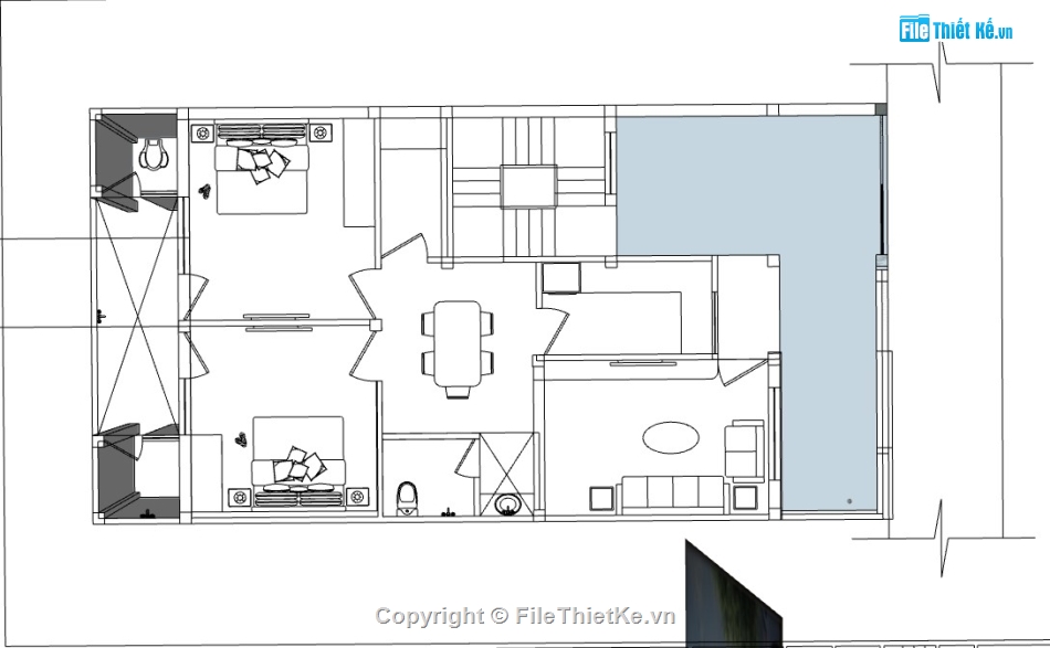 su nhà phố,sketchup nhà phố 3 tầng,su nhà phố 3 tầng