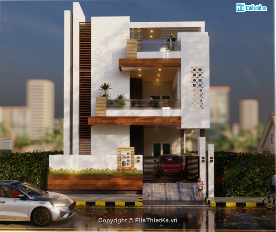 su nhà phố,sketchup nhà phố,su nhà phố 3 tầng,sketchup nhà phố 3 tầng