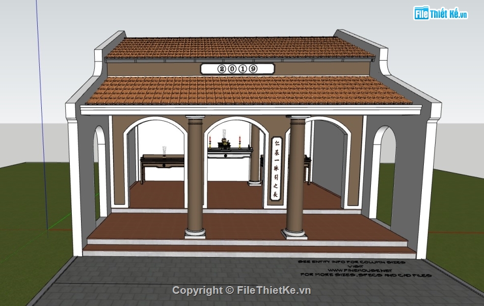 nhà thờ,su nhà thờ,nhà thờ sketchup