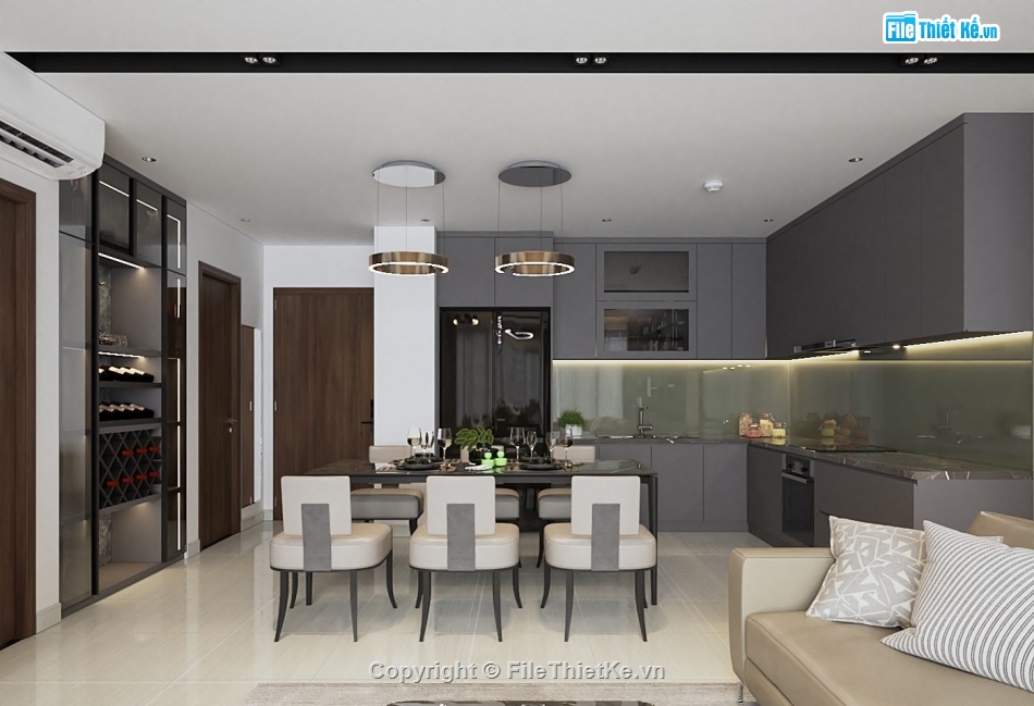 nội thất căn hộ,nội thất đẹp,su nội thất đẹp,Model nội thất