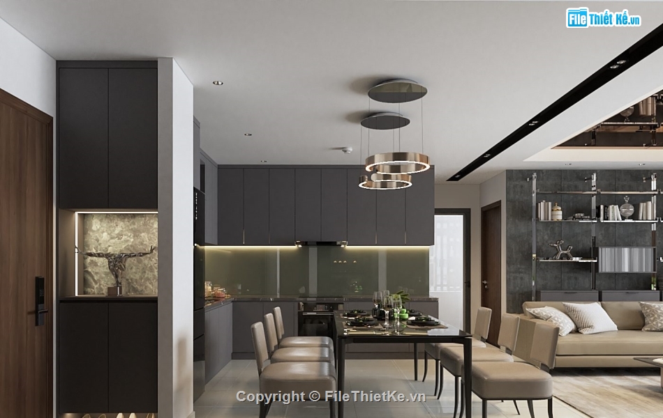 nội thất căn hộ,nội thất đẹp,su nội thất đẹp,Model nội thất