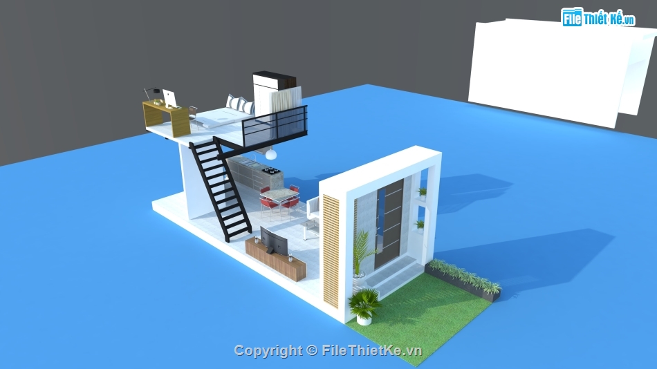 Model su nhà phố,nhà phố 3x8m,nhà phố diện tích nhỏ,phối cảnh nhà phố diện tích nhỏ