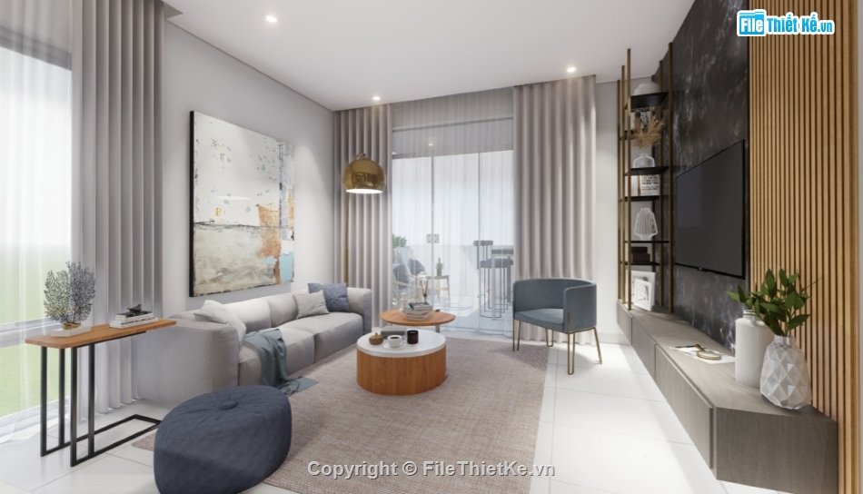 phòng khách,su phòng khách,sketchup phòng khách