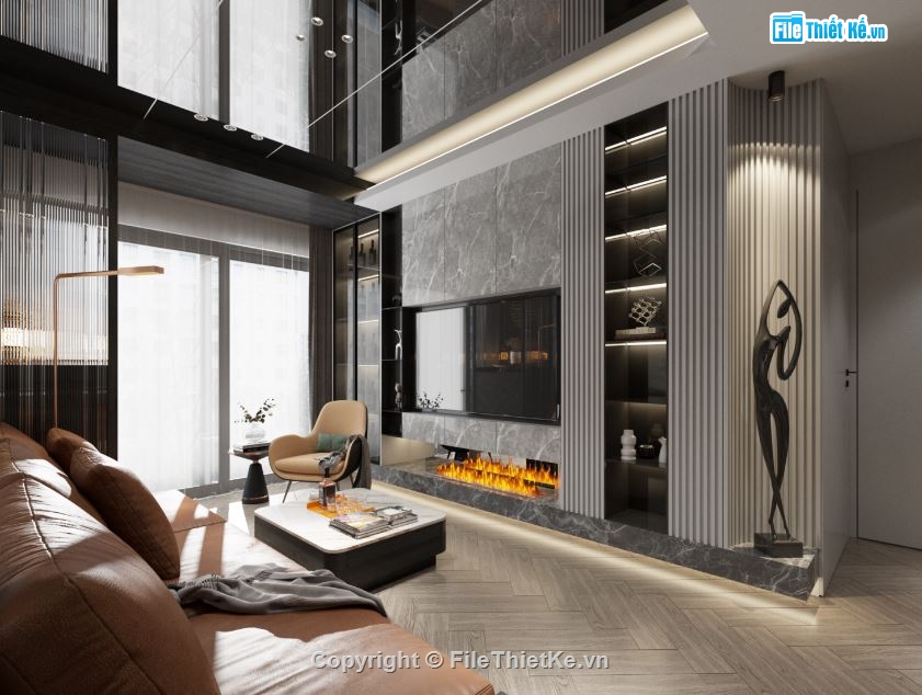 Model su phòng khách bếp,file sketchup phòng khách bếp,phòng khách bếp model su,file su phòng khách bếp