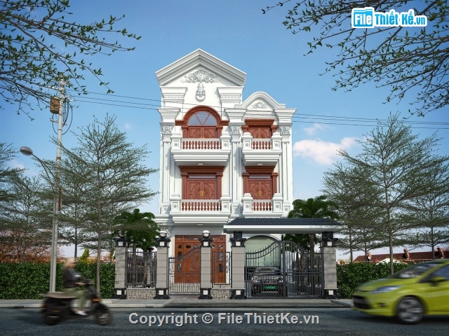 biệt thự 3 tầng,mẫu biệt thự 3 tầng,SU biệt thự phố,mẫu biệt thự sketchup,SU Nhà phố 3 tầng,Skethup Nhà phố 3 tầng