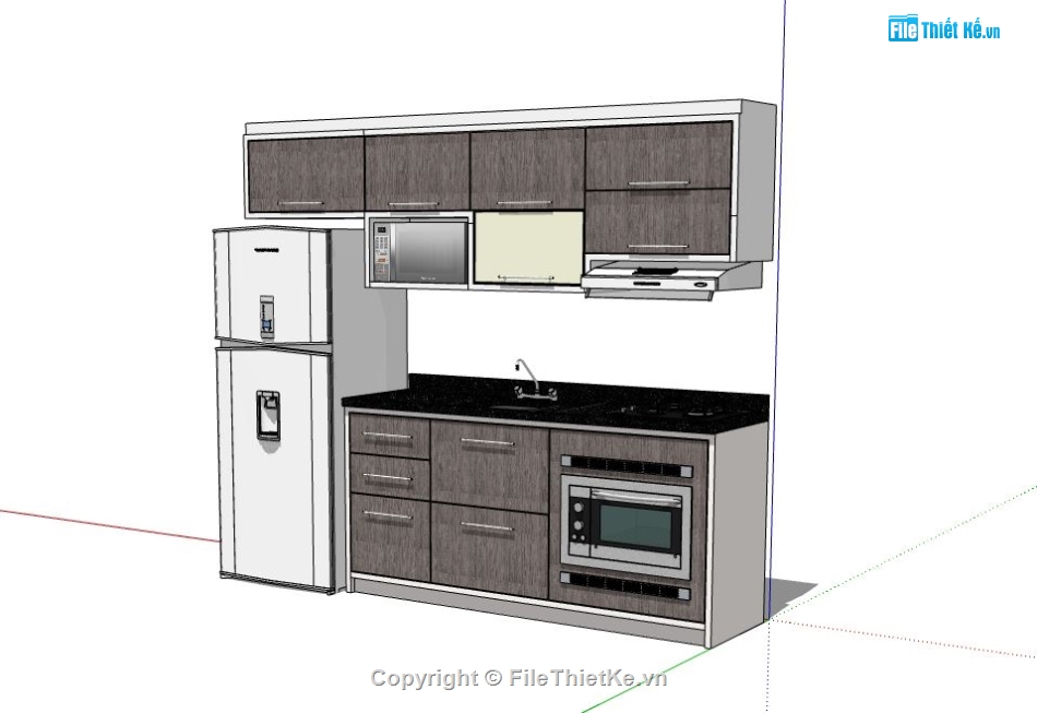 nội thất phòng bếp,Model nội thất,Model nội thất bếp,Model phòng bếp