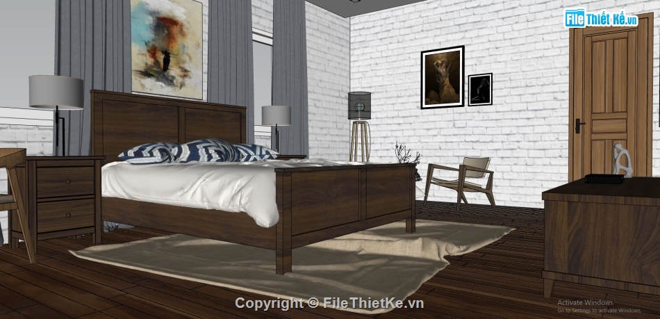 thiết kế phòng ngủ hiện đại,Model phòng ngủ,su phòng ngủ,thiết kế phòng ngủ su