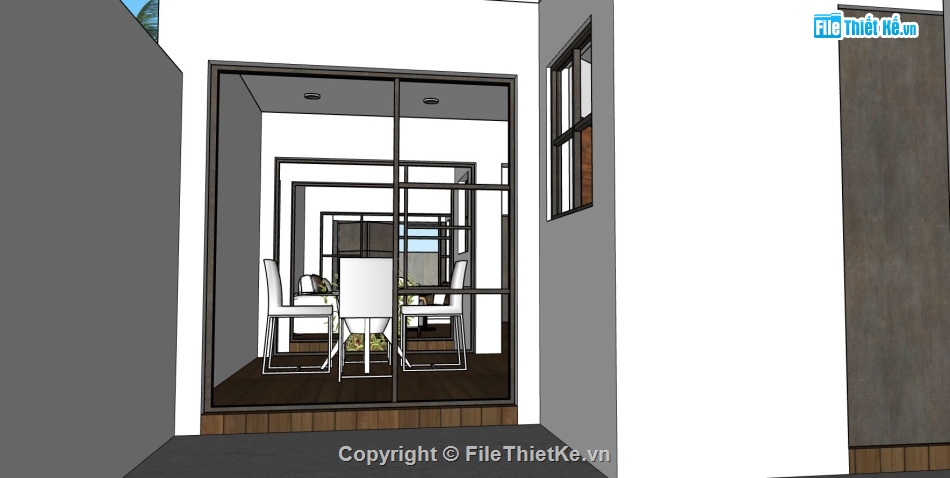 thiết kế nhà 2 tầng,model su nhà phố 2 tầng,phối cảnh nhà 2 tầng,mẫu 3d nhà phố 2 tầng