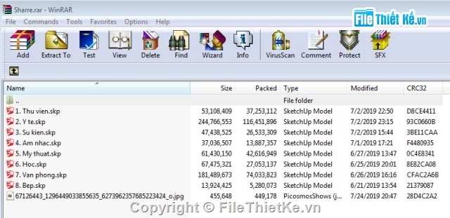 Sketchup trường học,Sketchup văn phòng,Sketchup phòng học,Skechup phòng âm nhạc,su thiết kế nhà trẻ,nội thất nhà trẻ