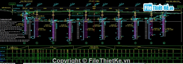 dầm super-T,dầm super-T không cắt khấc,bố trí chung cầu,bản vẽ thiết kế cầu,lập phương án cầu,Hồ Sơ cầu