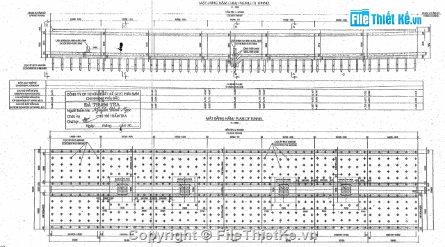 dự án,Hầm,hầm chui,hầm thanh xuân,bản vẽ,bản vẽ thiết kế