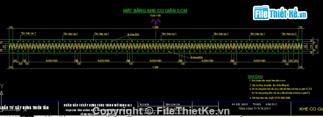 Khe co giãn,răng lược,khe co giãn răng lược,khe co giãn cầu xiên,khe co giãn cầu thằng,bản vẽ khe co giãn