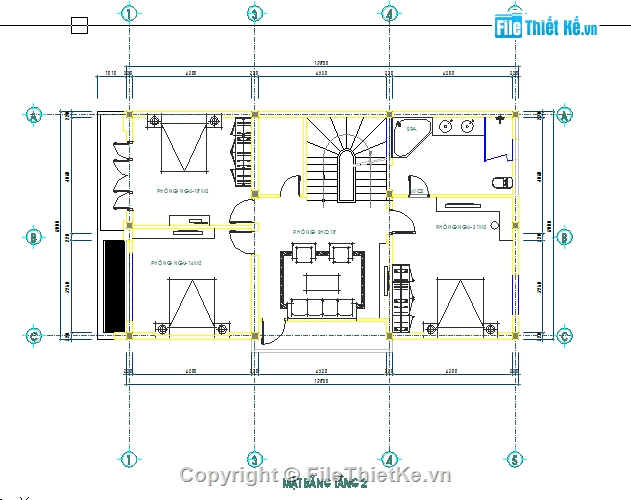 nhà phố 3 tầng,bản vẽ nhà,nhà phố,bản vẽ,hồ sơ thiết kế,mặt tiền 8m