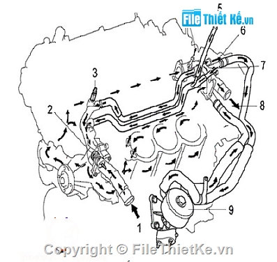 khai thác động cơ 2gr-fe 3.5 trên xe lexus lm 350,đồ án,file cad đồ án