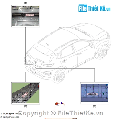 hệ thống điện,hyundai kona 2019,hệ thống điện thân xe hyundai kona 2019