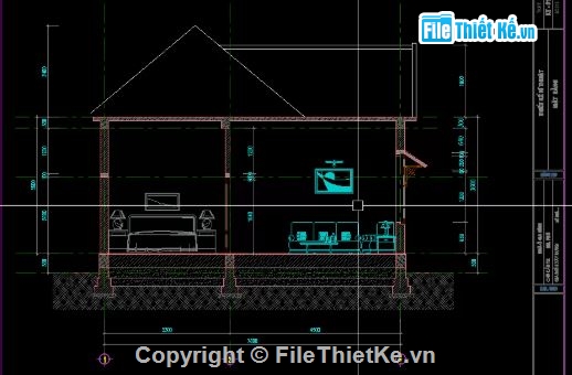 nhà 1 tầng,full bản vẽ nhà 1 tầng,nhà 1 tầng đẹp