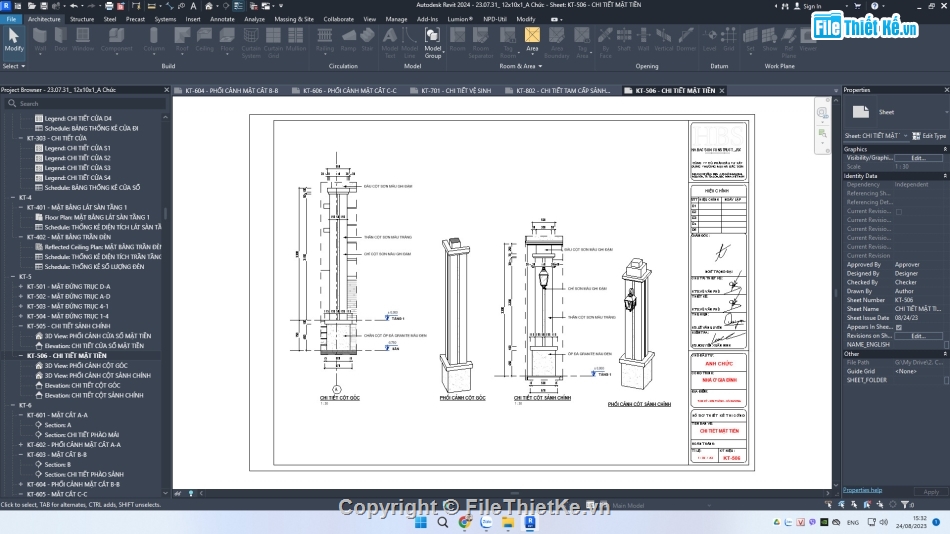 mẫu nhà 1 tầng,revit nhà 1 tầng,mẫu nhà 1 tầng revit