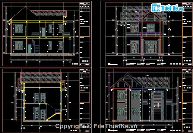 nhà ở 2 tầng,nhà ở nông thôn 2 tầng,Nhà 2 tầng đẹp,Nhà 2 tầng,Nhà 2 tầng 12x18.15m