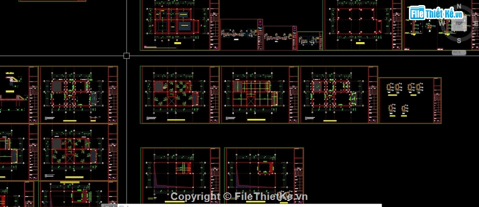 công trình nhà dân,Nhà 2 tầng 8x12m,Bản vẽ biệt thự 2 tầng,mẫu biệt thự 2 tầng,biệt thự 2 tầng 8.175x14.4m,Bản vẽ nhà phố