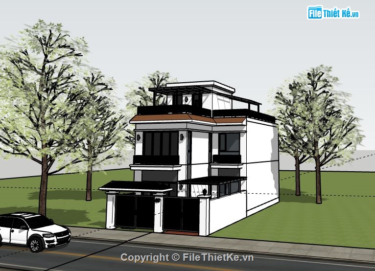 Nhà 3 tầng,Nhà 3 tầng đẹp,file su nhà 3 tầng