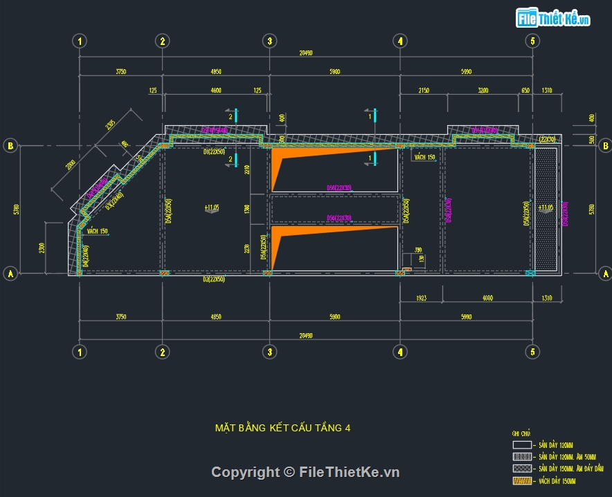 Kiến trúc nhà phố 4 tầng,nhà phố 4 tầng,file autocad nhà phố 4 tầng,bản vẽ nhà phố 4 tầng