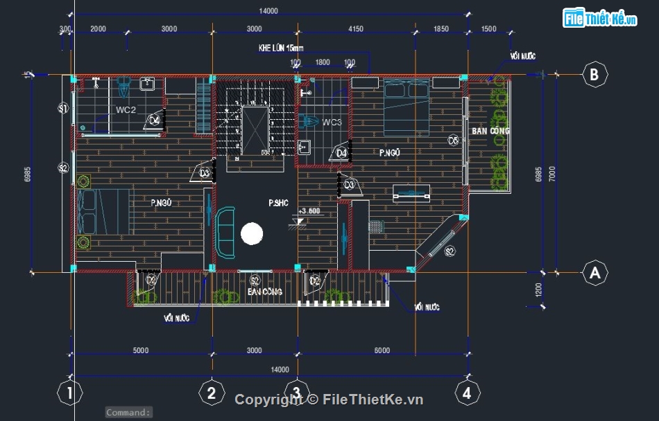 nhà vườn,thiết kế nhà vườn,nhà hiện đại,9x20,2 mặt tiền đường