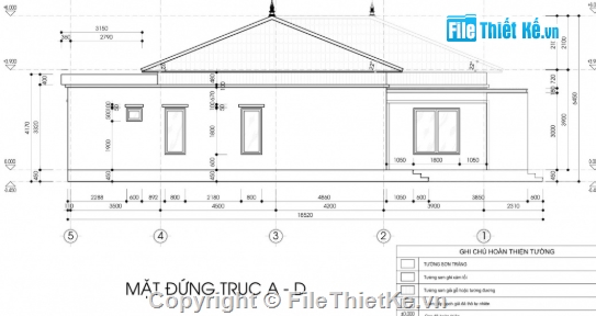 nhà 1 tầng file cad,file cad biệt thự 1 tầng,biệt thự 1 tầng cad,cad biệt thự 1 tầng