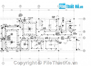 nhà 1 tầng file cad,file cad biệt thự 1 tầng,biệt thự 1 tầng cad,cad biệt thự 1 tầng
