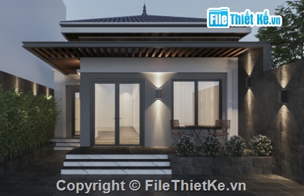 nhà 1 tầng file cad,file cad biệt thự 1 tầng,biệt thự 1 tầng cad,cad biệt thự 1 tầng
