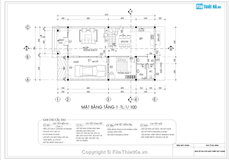 Biệt thự 2 tầng mái Nhật,Biệt thự 2 tầng 8x14.3m,Bản vẽ biệt thự 2 tầng,File cad biệt thự 2 tầng,File autocad biệt thự 2 tầng,Biệt thự 2 tầng file autocad