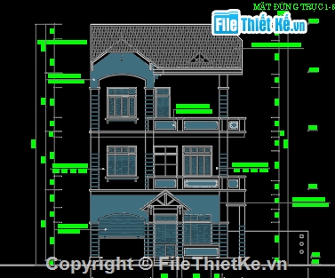 biệt thự 3 tầng,nhà 3 tầng,biệt thự 3 tầng mái thái,nhà biệt thự,nhà đẹp