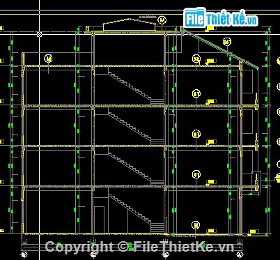 Nhà phố 4 tầng,Nhà biệt thự 4 tầng 1 tum,autocad biệt thự 4 tầng 1 tum,autocad bản vẽ biệt thự