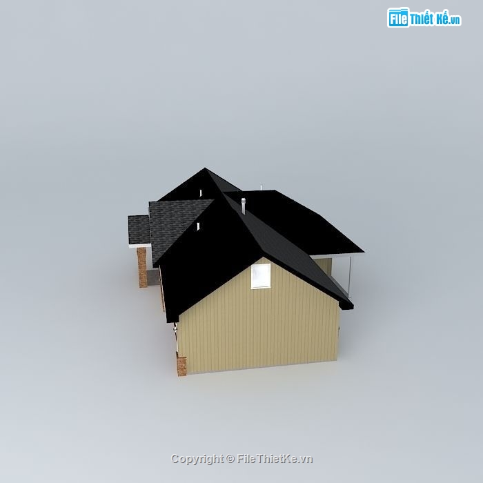 Nhà cấp 4,model su nhà cấp 4,nhà cấp 4 file su,file sketchup nhà cấp 4,nhà cấp 4 model su