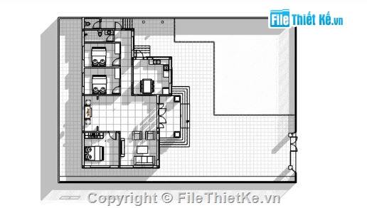 nhà cấp 4,file revit nhà cấp 4,revit nhà cấp 4
